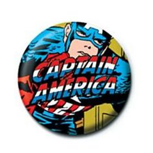 Marvel Amerika Kapitány kitűző - Zoom
