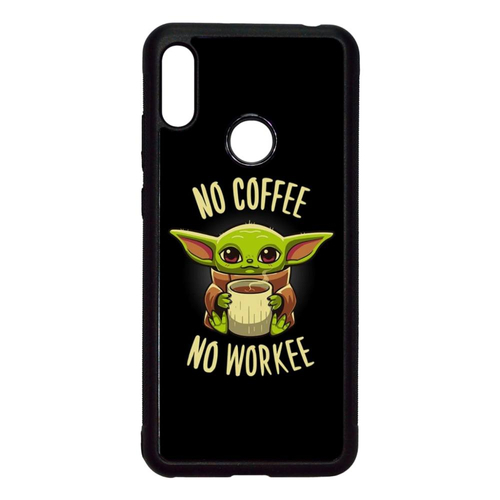 Fekete No coffee No workee - Xiaomi telefontok