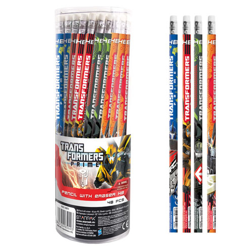 Transformers grafit ceruza radírral - Több változatban