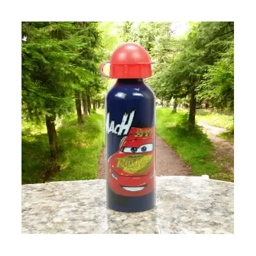 Disney Verdák alumínium kulacs ivókupakkal 520 ml - Speed