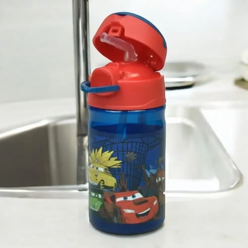 Disney Verdák műanyag szívószálas kulacs akasztóval 350 ml - Lightyear