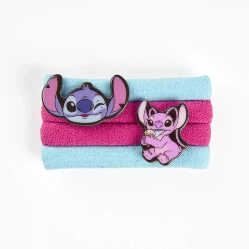 Disney Lilo és Stitch, A csillagkutya hajgumi szett 4 darabos 
