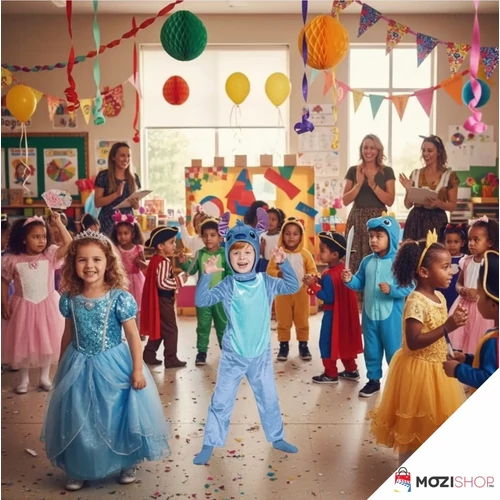 Disney Lilo és Stitch, A csillagkutya jelmez - 5-6 éves gyerekeknek, S méret - Blue