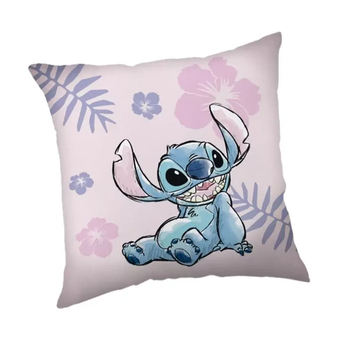 Disney Lilo és Stitch, a csillagkutya párna, díszpárna 35x35 cm - Stitch Pink