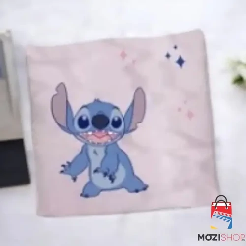 Disney Lilo és Stitch, a csillagkutya párna, díszpárna 40x40 cm - Pink