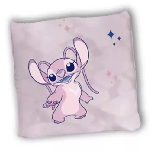 Disney Lilo és Stitch, a csillagkutya párna, díszpárna 40x40 cm - Pink