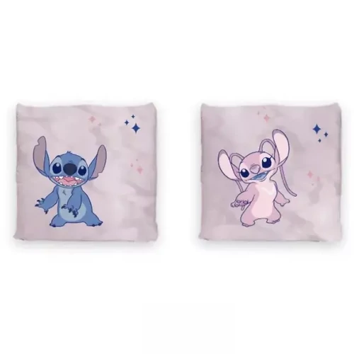 Disney Lilo és Stitch, a csillagkutya párna, díszpárna 40x40 cm - Pink