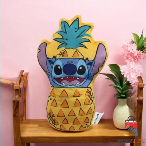 Disney Lilo és Stitch, a csillagkutya formapárna, díszpárna 34x21 cm