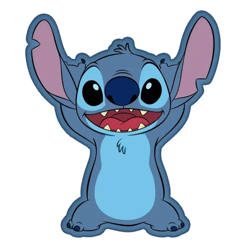 Disney Lilo és Stitch, a csillagkutya formapárna, díszpárna 35x26 cm - Alien