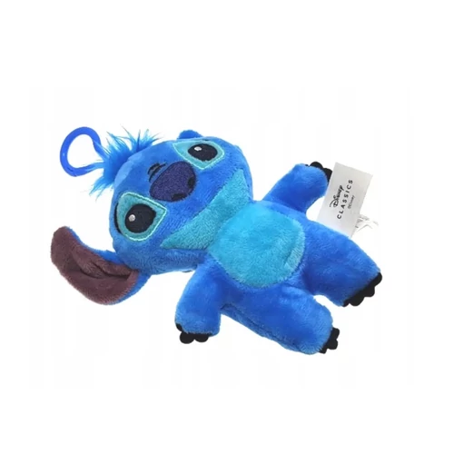 Lilo és Stitch, A csillagkutya plüss figura, táskadísz akasztóval 14 cm