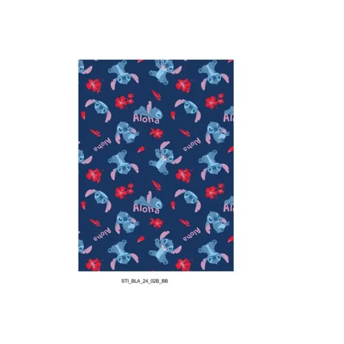 Disney Lilo és Stitch, A csillagkutya flanel takaró 110x150cm - Aloha