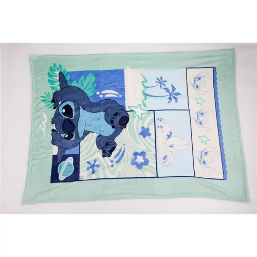 Disney Lilo és Stitch, A csillagkutya flanel takaró 110x150cm - Ocean Breeze 