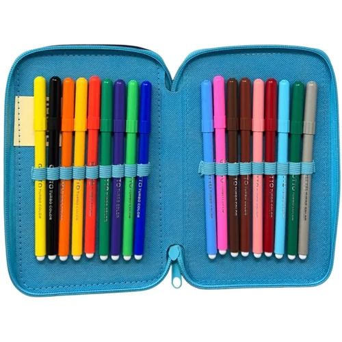 Disney Lilo és Stitch töltött tolltartó 3 emeletes - Happy 