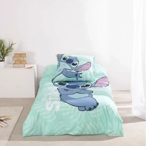 Disney Lilo és Stitch ágyneműhuzat garnitúra 140×200 cm, 65×65 cm - Ohana Dream