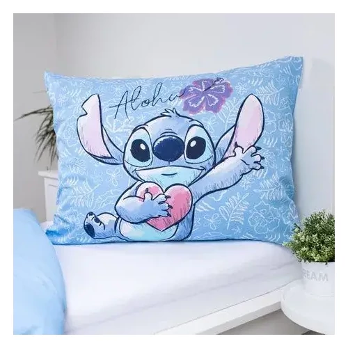 Disney Lilo és Stitch ágyneműhuzat garnitúra 140×200 cm, 70×90 cm - Wave