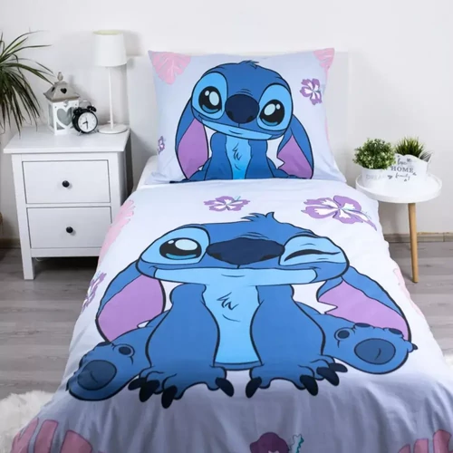 Disney Lilo és Stitch ágyneműhuzat garnitúra 140×200 cm, 70×90 cm - Cute