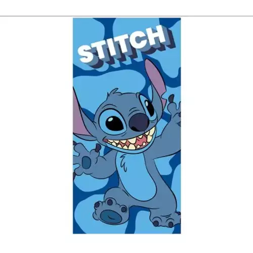 Disney Lilo és Stitch, A csillagkutya törölköző, fürdőlepedő 70x140cm - Happy