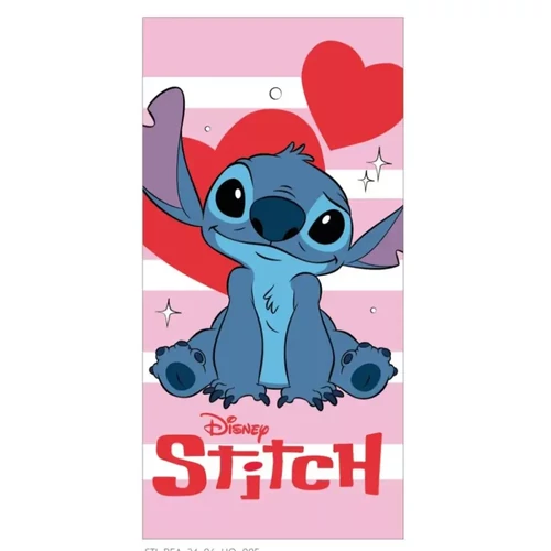 Stitch törölköző, fürdőlepedő 70x140cm - Sparkling Heart 