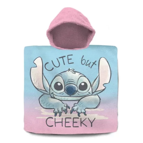 Disney Lilo és Stitch, A csillagkutya strand törölköző poncsó 60x120 cm - Cheeky