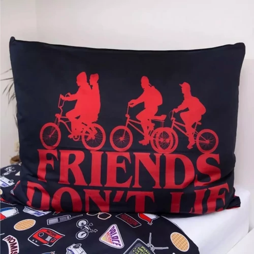 Stranger Things ágyneműhuzat garnitúra 140x200 cm, 70x90 cm - Upside Down Dark 