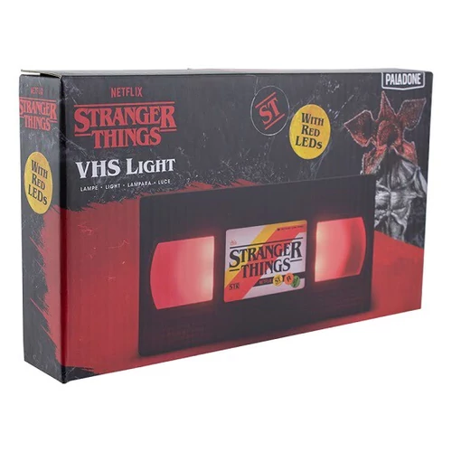 Stranger Things hangulatvilágítás - VHS kazetta formájú 