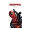 Deadpool törölköző, fürdőlepedő 70x140cm - Finger Gun