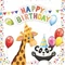 Happy Birthday szalvéta 20 db-os 33x33 cm - Star