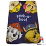 Mancs őrjárat polár takaró, ágytakaró - Peek a boo