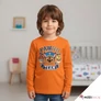 Mancs őrjárat gyerek hosszú ujjú póló 8 év / 128 cm - Pawfect Orange