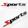 Sport 3D felirat matrica 