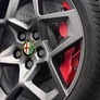 Alfa Romeo felni matrica szett - arany 56 mm-es, 3D kivitel