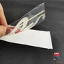 Ördög dekorációs matrica autókhoz 3D kivitelben - Arany