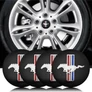 Ford Mustang felni matrica szett - 65 mm-es, 3D kivitel