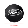Kép 2/2 - Ford felni matrica szett - fekete 56 mm-es, 3D kivitel