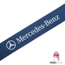Kép 2/4 - Mercedes kulcstartó, nyakpánt fekete - Nylon