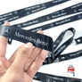 Mercedes kulcstartó, nyakpánt fekete - Nylon