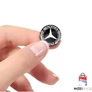 Mercedes embléma, matrica kulcstartóhoz, 14 mm-es