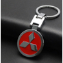 Kép 2/4 - Mitsubishi fém kulcstartó - 3D kerek logó