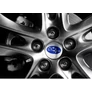Subaru felni matrica szett - ezüst-kék 56 mm-es, 3D kivitel