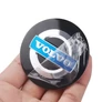 Volvo felni matrica szett - fekete, ezüst, királykék 56 mm-es, 3D kivitel