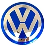 Volkswagen felni matrica szett - királykék 56 mm-es, 3D kivitel