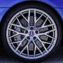 Volkswagen felni matrica szett - királykék 56 mm-es, 3D kivitel