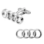 Kép 1/3 - Audi mandzsettagomb szett - Logó
