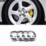 Skoda felni matrica szett - fekete ezüst 56 mm-es, 3D kivitel