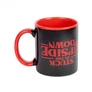 Stranger Things bögre - Fekete Stuck In The Upside Down 