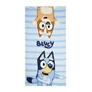 Bluey törölköző, tornazsák, baseball sapka szett - Bluey és Bingo