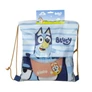 Bluey törölköző, tornazsák, baseball sapka szett - Bluey és Bingo