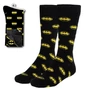 Batman férfi hosszú szárú zokni 38/45 - Logo