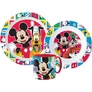 Disney Mickey étkészlet, műanyag micro szett bögrével 265 ml - Better Together