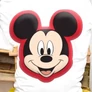 Disney Mickey formapárna, díszpárna 35x33 cm